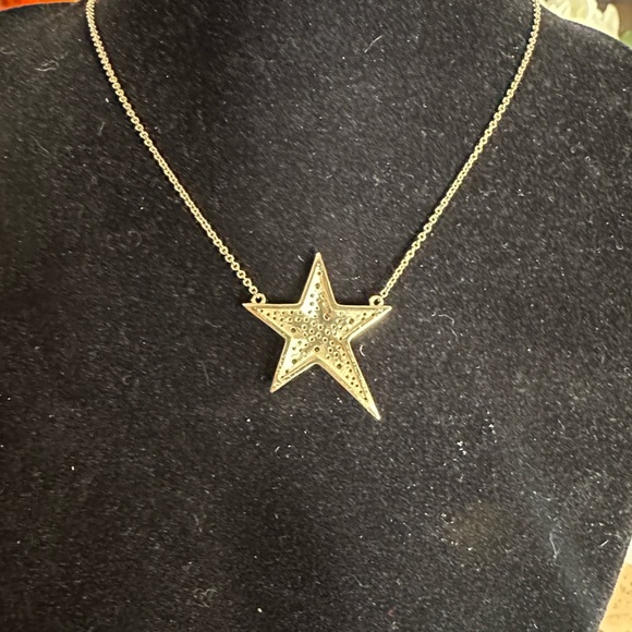 Melinda Maria Pavé You are My Shining Star Necklace in 18K Gold Plate 16-19” - Picture 5 of 8